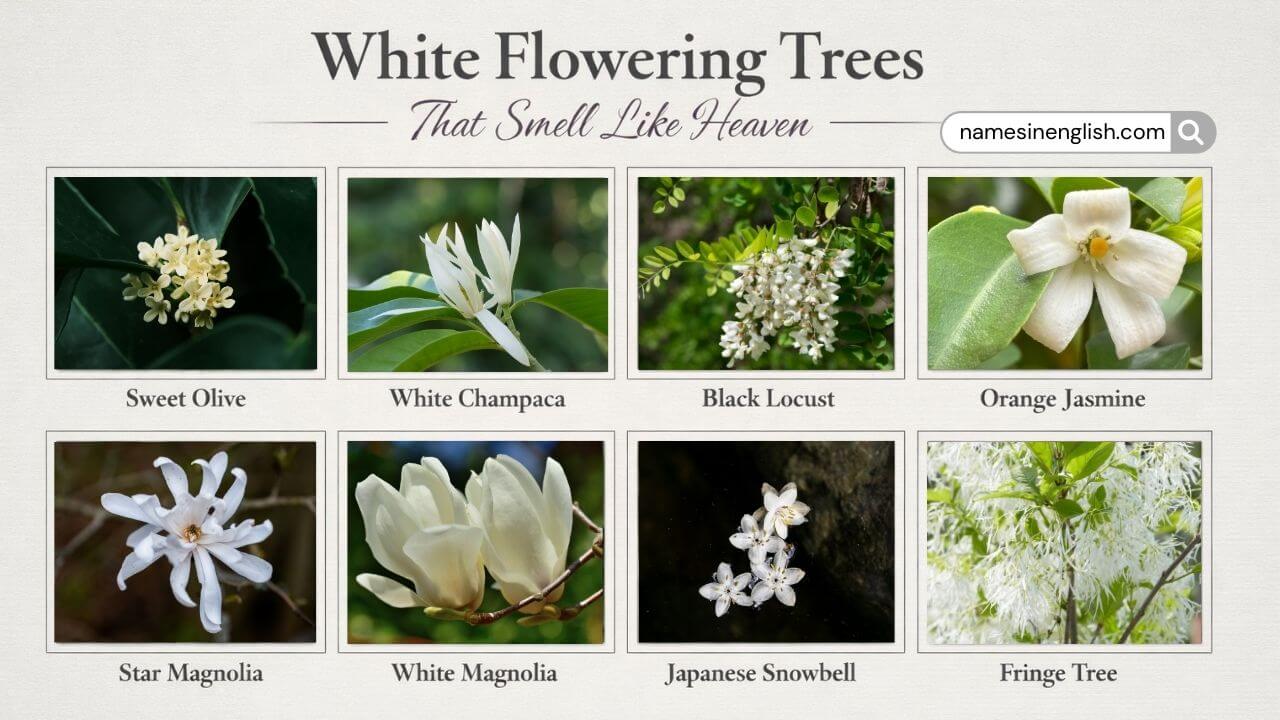 White Flowering Trees