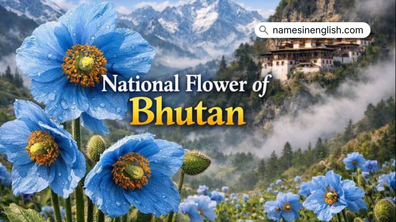 National Flower of Bhutan