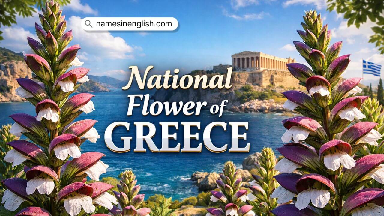National Flower of Greece