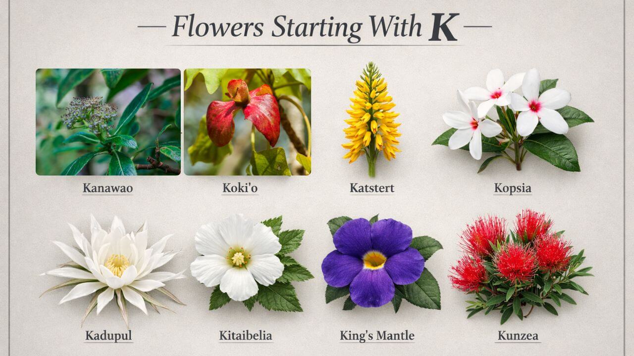 Flowers That Start With K