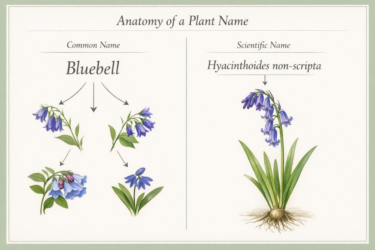 How scientific names identify one specific plant species globally