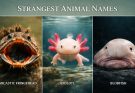 Strangest Animal Names in The World