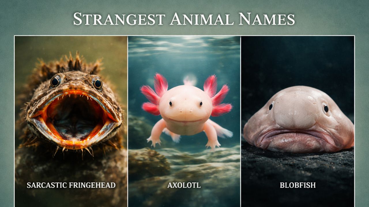 Strangest Animal Names in The World