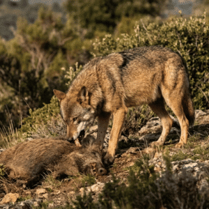What Does the Iberian Wolf Eat