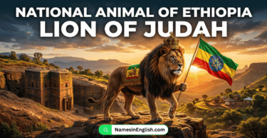National Animal of Ethiopia with Name and Picture