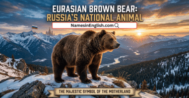 National Animal of Russia with Name and Picture