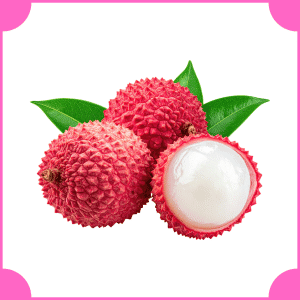 Lychee | Pink Fruits with Names